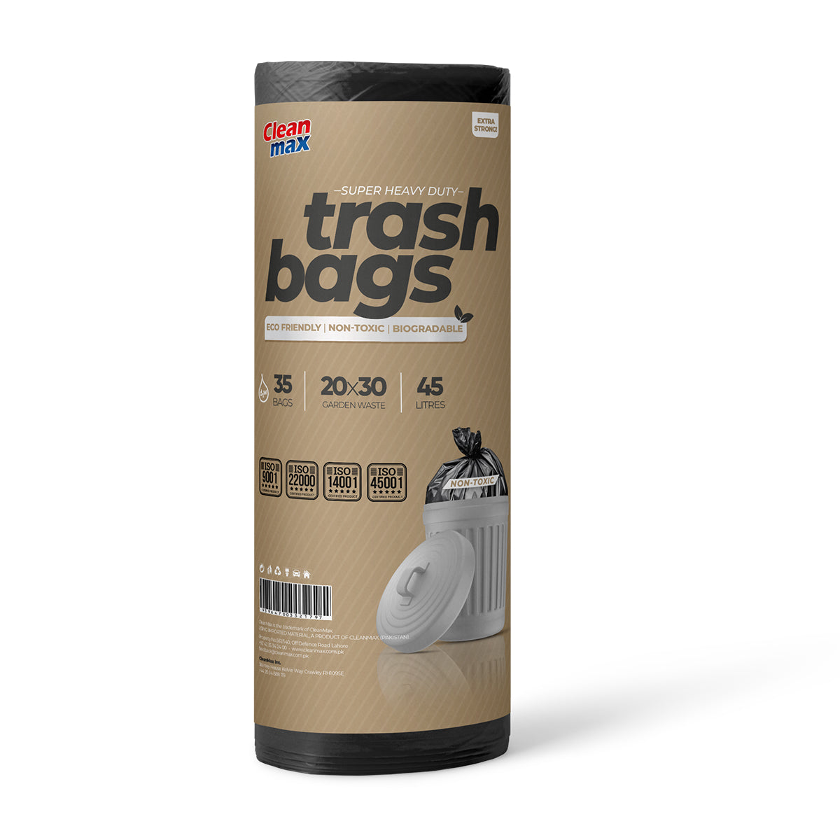Clean Max Super Heavy Duty Trash Bags