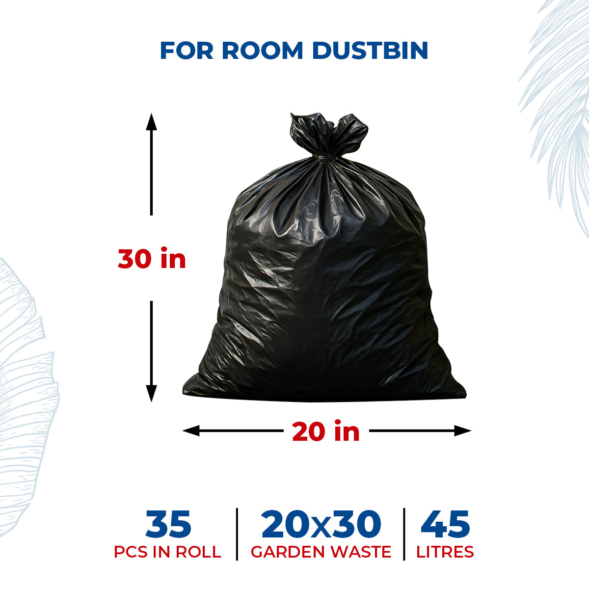 Clean Max Super Heavy Duty Trash Bags