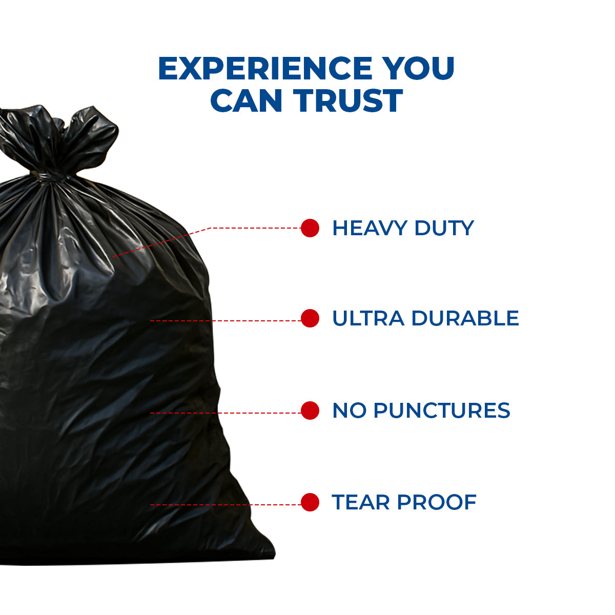 Clean Max Super Heavy Duty Trash Bags